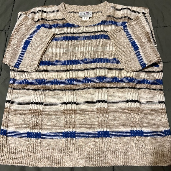 Alberoy 90’s Vintage Women’s Short Sleeve Sweater- Size Large - Picture 7 of 9